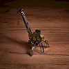 Коллекционная модель-конструктор Metal Time Mighty Machine Портовый кран механический двухцветный (MT055)