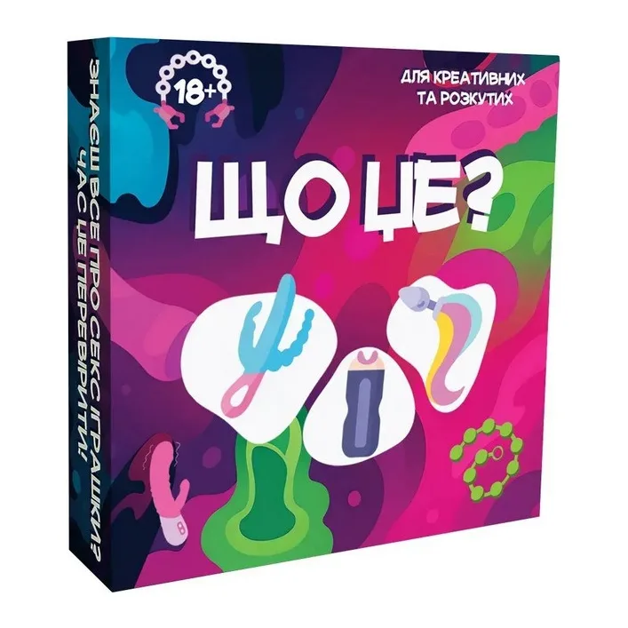 Настільна гра "Що це? Для креативних та розкрутих" PLR-022