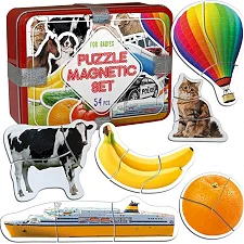 Набор магнитных пазлов Magdum "Baby puzzle" ML4031-62 EN