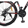 Велосипед MTB2602-2, 26 дюймов, алюминиевая рама 13 Shimano 21SP черно-красный