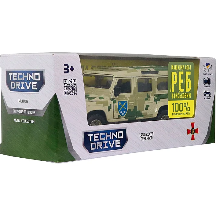Автомодель серии Шевроны Героев - Land Rover Defender - ОК Восток