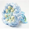 Букет из мягких игрушек 11 мишек 5285IT небесно-голубой