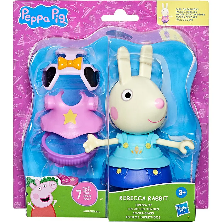 Игровой набор Peppa Figurines - Одень Ребекку