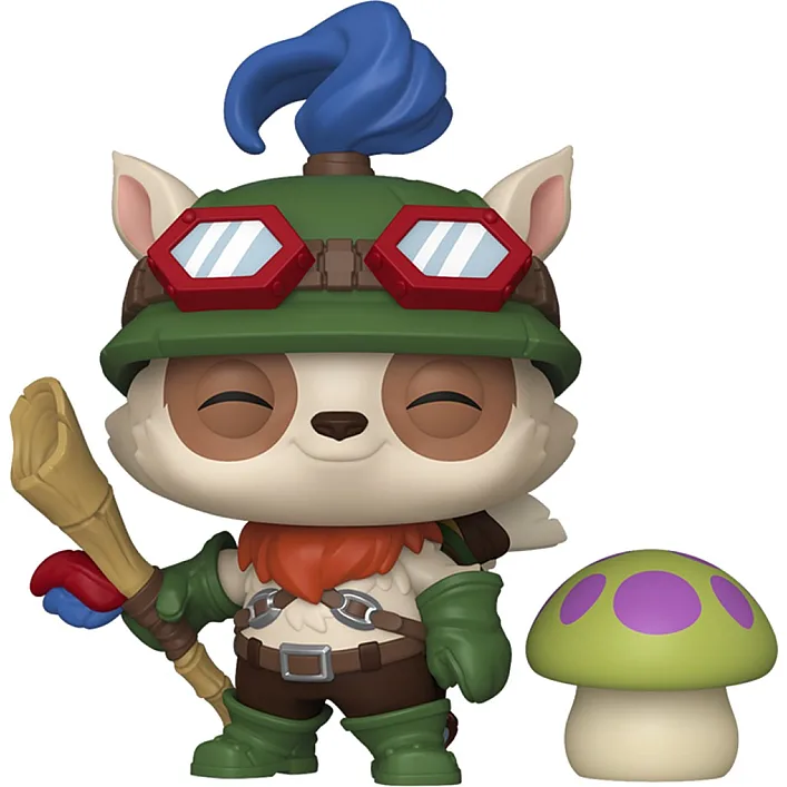 Набір ігрових фігурок FUNKO POP! серії "Ліга Легенд" - ТІМО З ОТРУЙНОЮ ПАСТКОЮ