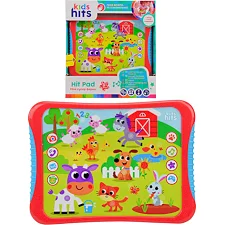 Планшет Kids Hits, KH01/004 "Моя супер ферма" на батарейках, на укр, названия животных, звуки, стихи, мелодии, игра, р-р 23,8*17*2см, короб.25*27*4см (Муз4001)