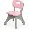 Дитячий столик з двома стільцями NEW TABLE-8 сіро-рожевий