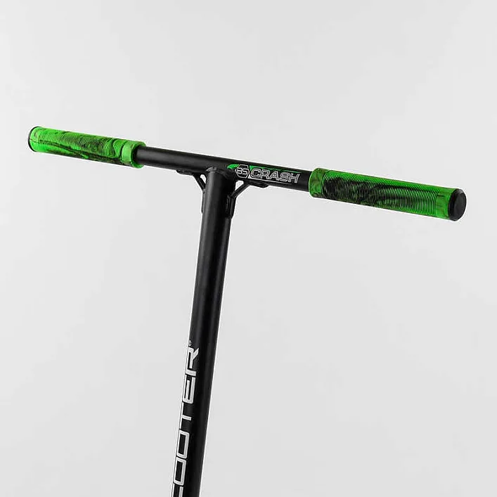 Самокат трюковый 41747 Best Scooter (4) "CRASH" HIC-система, ПЕГИ, алюминиевый диск и дека, колёса 110мм PU, ширина руля - 57 см, в коробке