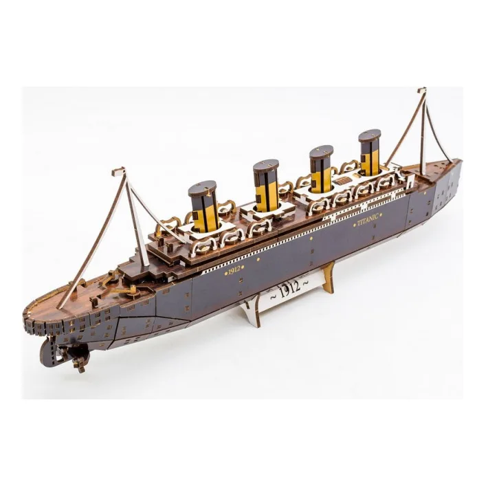 Деревянный конструктор "Титаник" 269 дет. Арт-26912 г. 45*5*12.5 см PuzzleOK (Дер9126)