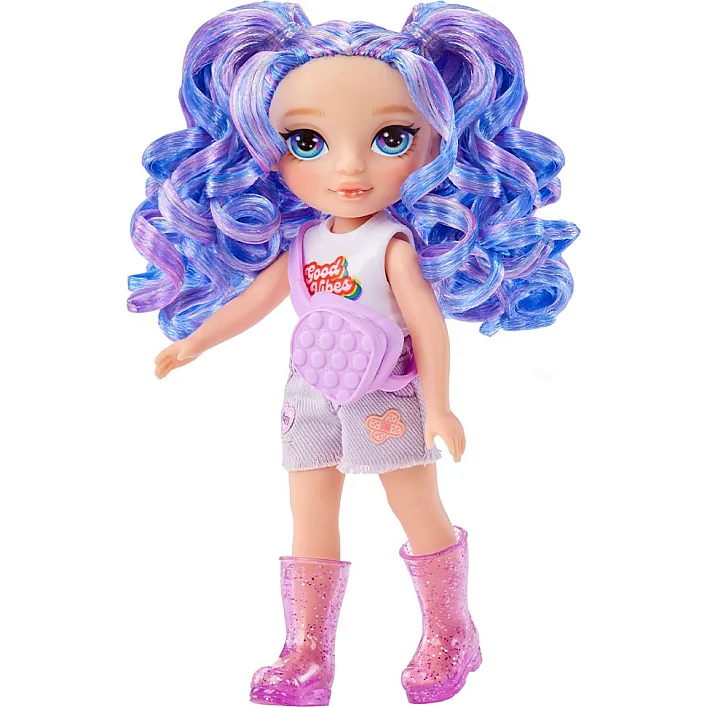 Игровой набор с куклой Rainbow High серии Littles - Аметиста