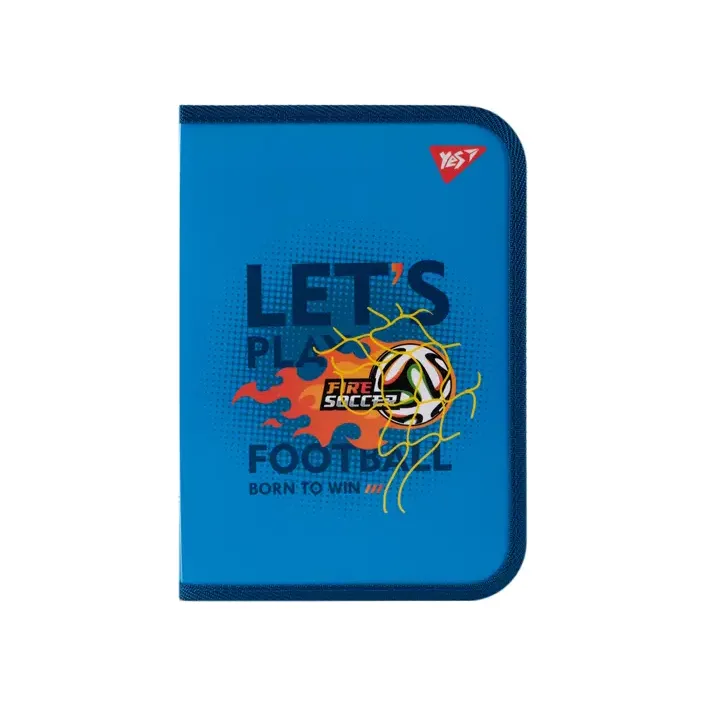 Папка для тетрадей Yes пласт. на молнии В5 "Football" 492205 (Кнц5496)