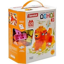 Детский конструктор „ДЕНДИ”- 3 коробка 71351, 126 деталей