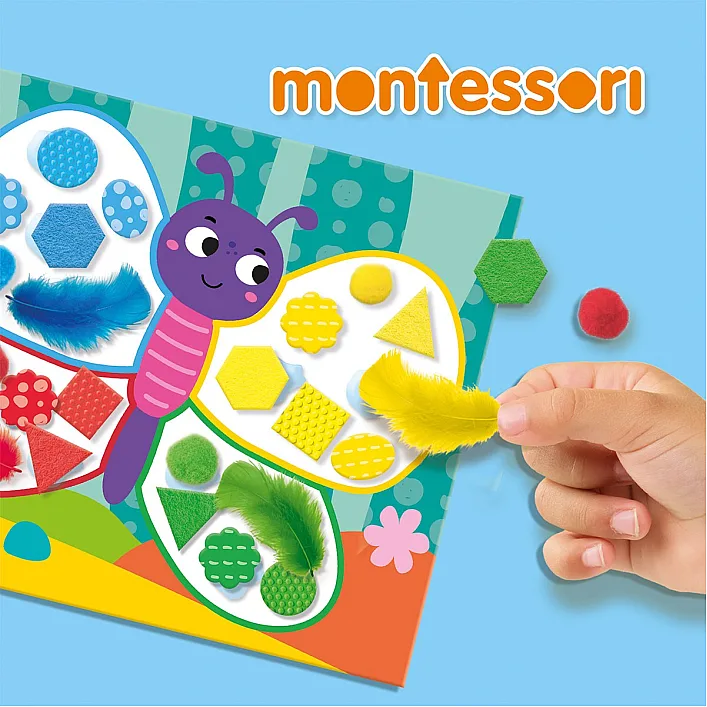 Набір для творчості серії "Montessori" – СОРТУЙ КОЛЬОРИ ТА МАТЕРІАЛИ