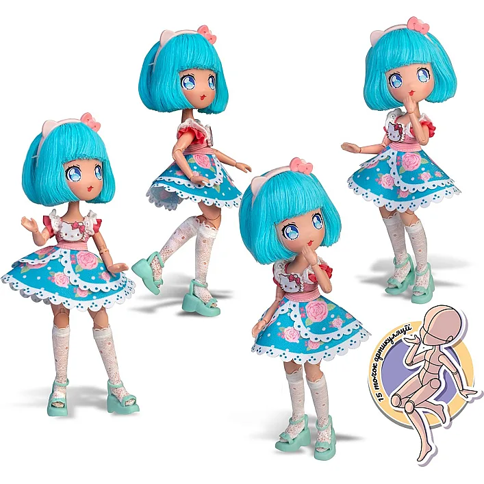 Кукла 4SF Manga Dolls серии Hello Kitty – Красотка Пинк