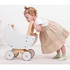 Коляска для кукол с постельным бельем (белая) New Classic Toys (10760)