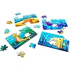 Деревянный пазл 4 в 1 "Морские жители" 15 элем. в рисунке PuzzleOK (Дер9653)
