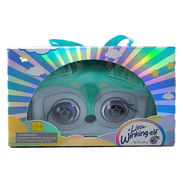 Інтерактивна сумочка Little Winking Elf "Лисеня" BL-316-2 відтворює більше 25 звуків