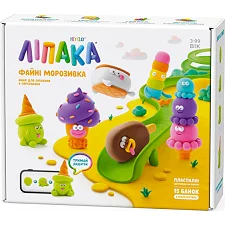 Меганабор самозатвердевающего пластилина Липака – Классное мороженое