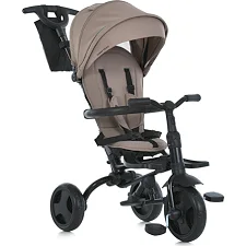 Детский трехколесный Велосипед TURBOTRIKE (MT 1055 Beige) складной, поворотное