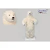 Мягкая игрушка Полярный медведь H. 140см, HANSA (6506)
