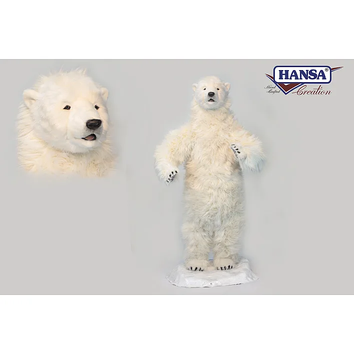 Мягкая игрушка Полярный медведь H. 140см, HANSA (6506)