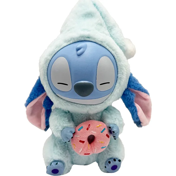 Дитяча м'яка іграшка-брелок "Стіч з ковпаком" STITCH(Blue) 26 см