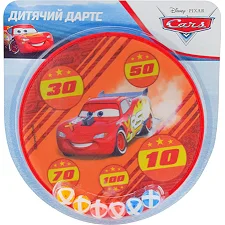 Детский дартс "Тачки" Bambi LD1023 с шариками на липучке