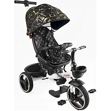 Велосипед 6390 &ndash; 10-960 BestTrike "Oscar" (1) ПОВОРОТНОЕ СИДЕНИЕ, РУЛЬ СОСТАВЛЯЕТСЯ, КОЛЕСА С ПРОГУЛИТЕЛЬНЫМ PU, КОРЗИНА, ТЕЛЕСКОПИЧЕСКАЯ РУЧКА