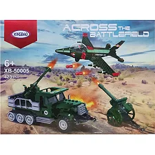 Конструктор "Военная техника" 423дет XB-50005 (Р) р.45*7*33см (Кон9982)