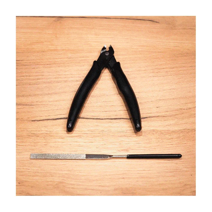 Набір інструментів для складання моделей Metal Time Basic Cutters Toolkit кусачки та надфіль (CTRS-2)