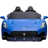 Электромобиль MASERATI S313 двухместный, кожаные сиденья, колеса, EVA, MP3, Р/К, 12В*14АH, 4*45W (Рез2313)