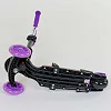 Самокат 5в1 13400 (1) Best Scooter, АБСТРАКЦИЯ, PU колеса, ПОДСВЕТКА КОЛЕС, в коробке