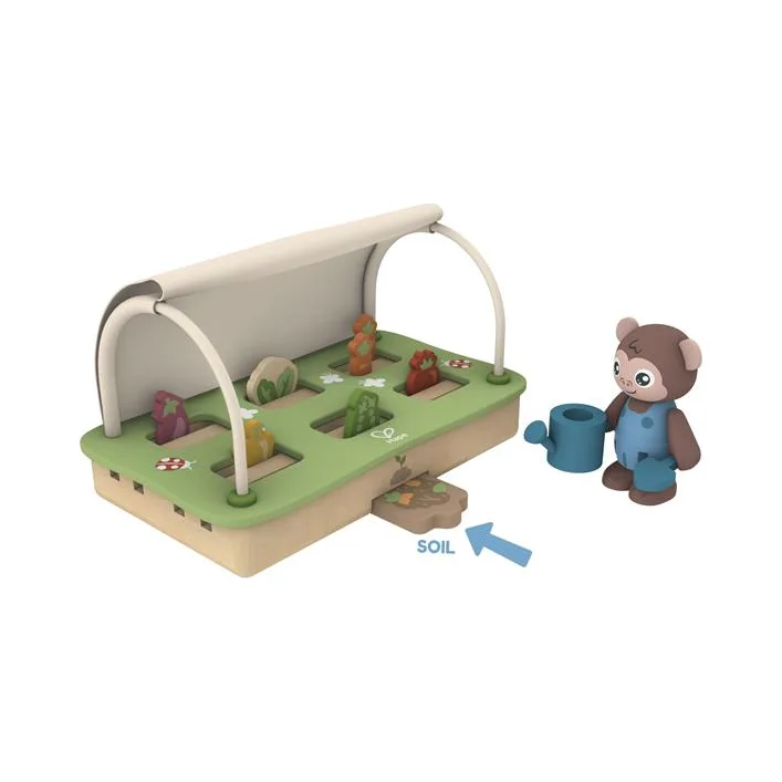 Деревянный набор Hape Органическая теплица (E3416)