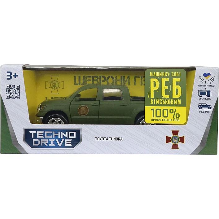 Автомодель серии Шевроны Героев - Toyota Tundra - НГУ