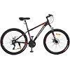 Велосипед MTB2602-2, 26 дюймов, алюминиевая рама 13 Shimano 21SP черно-красный