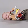 Развивающая игрушка-кубик коллекции Садик в городе - Ежик и бурячок