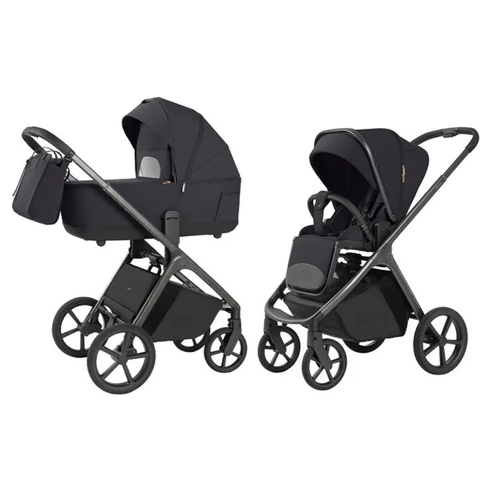 Коляска универсальная CARRELLO Vector CRL-6551 2в1 Shadow Black (Нем8265)