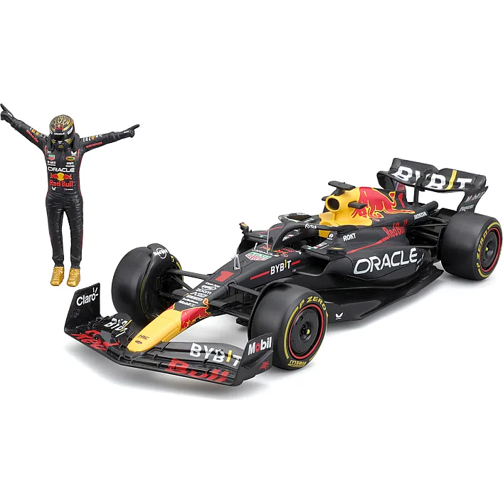 Автомодель з фігуркою - RED BULL RACING RB19 (1:24)