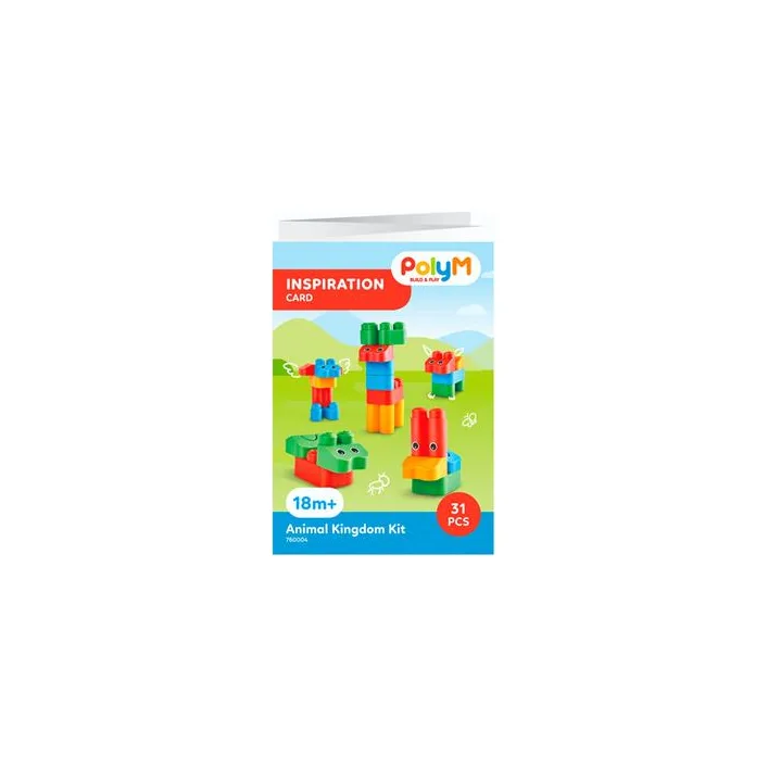 Конструктор PolyM Город 50 деталей (760007)