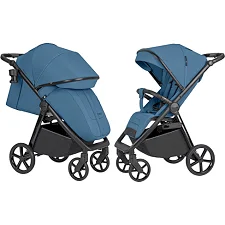 Детская прогулочная коляска CARRELLO Bravo SL (CRL-5520 Cobalt Blue 2024) складная