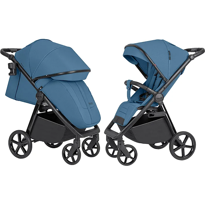 Дитяча коляска прогулянкова CARRELLO Bravo SL (CRL-5520 Cobalt Blue 2024) складана