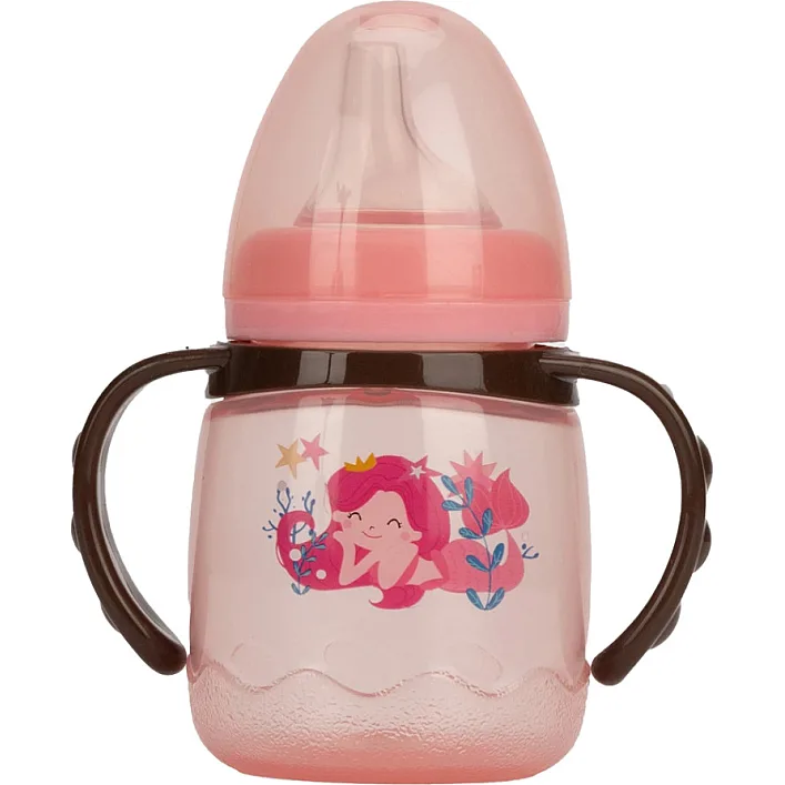 Поильник с силиконовым носиком MGZ-0314(Pink) 180 мл