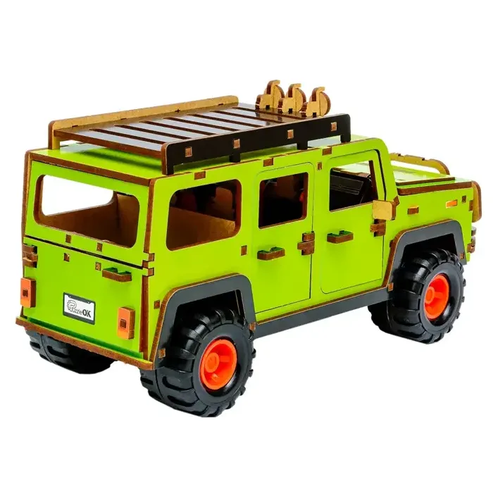 Деревянный 3D конструктор "Wood Rover" Puz-00951 PuzzleOK (Дер6448)