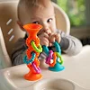 Прорезыватель-погремушка на присосках Fat Brain Toys pipSquigz Loops оранжевый (F165ML)