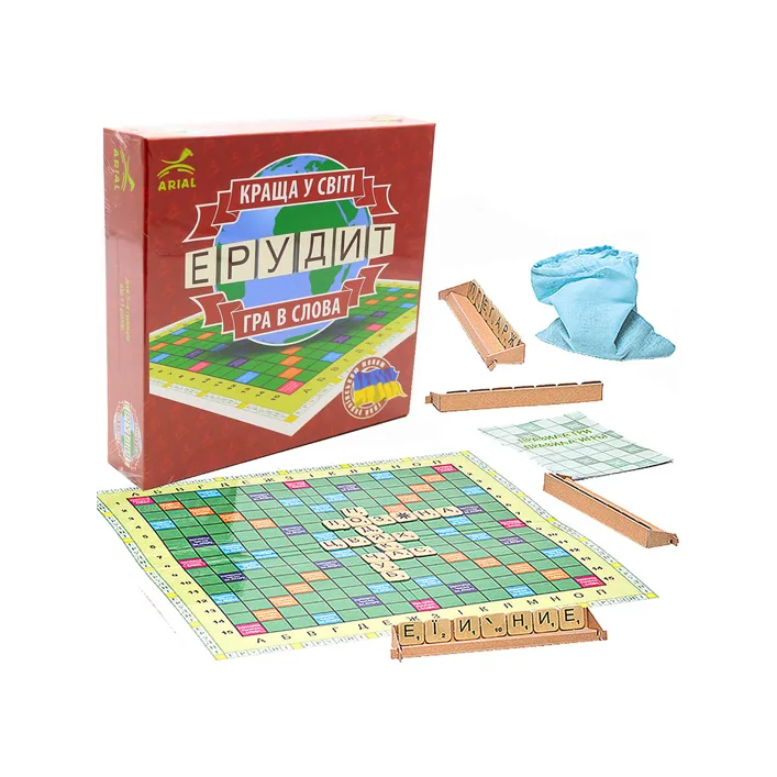Настольная игра "Эрудит-УКР" Arial (Нас9105)