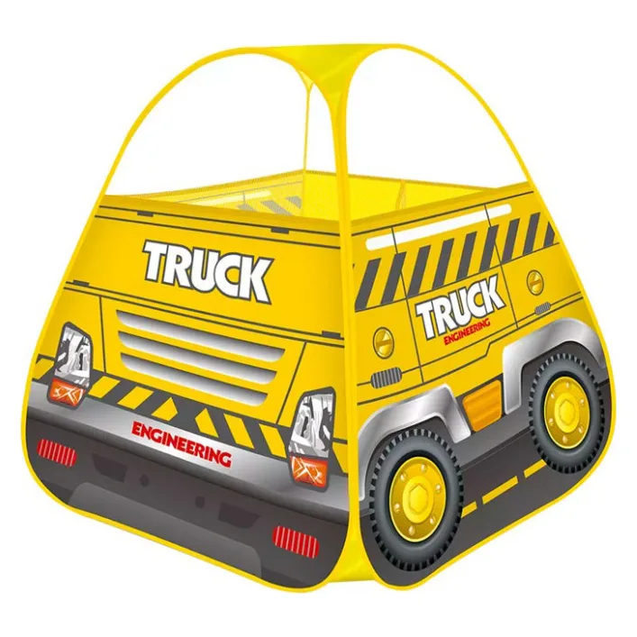Дитячий намет "Піраміда-Truck" MR 1116(Yellow) розмір 99х80х80 см
