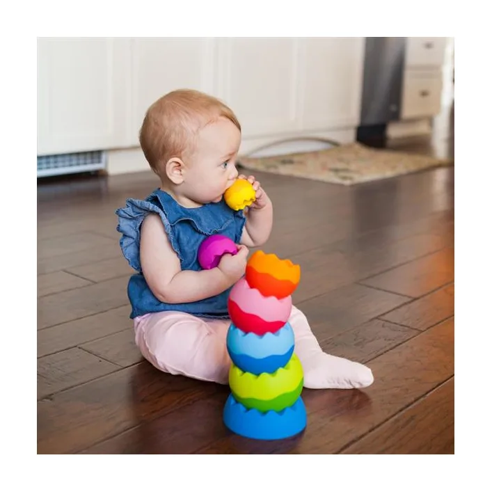 Пирамидка-балансир Fat Brain Toys Tobbles Neo (F070ML)
