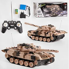 Танк на радіокеруванні HB-TK 06 (18) аккумулятор 4.8V, світло, звук, у коробці