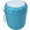 Ланчбокс з ложкою MGZ-0122(Blue) 430 мл