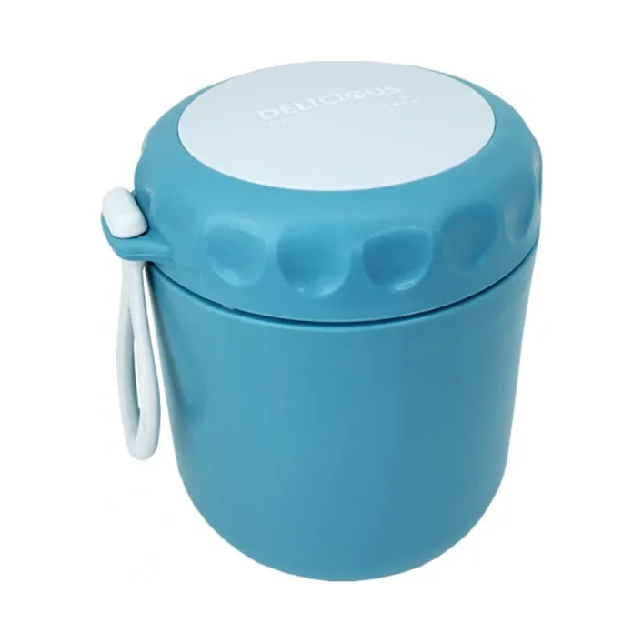 Ланчбокс з ложкою MGZ-0122(Blue) 430 мл