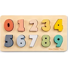 Пазл игрушечный Числа от 0 до 9, New Classic Toys (05426)